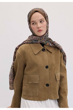 شال بنفش مردانه پنبه ای Fresh - کد 870764556