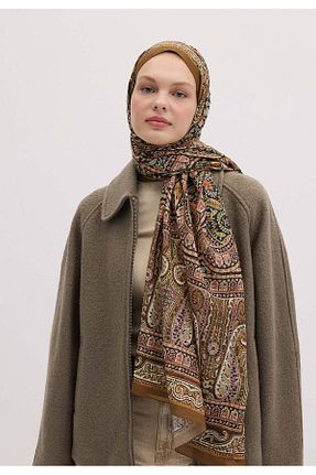 شال قهوه ای مردانه پنبه ای Fresh - کد 870342672