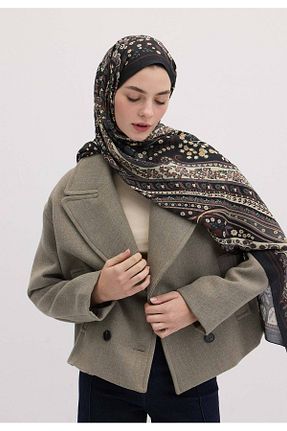 شال مشکی مردانه پنبه ای Fresh - کد 870354929
