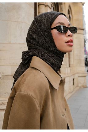 شال مشکی مردانه پنبه ای Fresh - کد 870348171