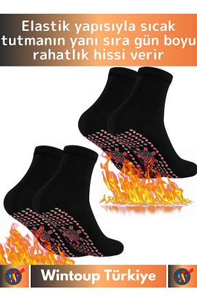 جوراب رنگی زنانه پنبه ای Wintoup - کد 870366639