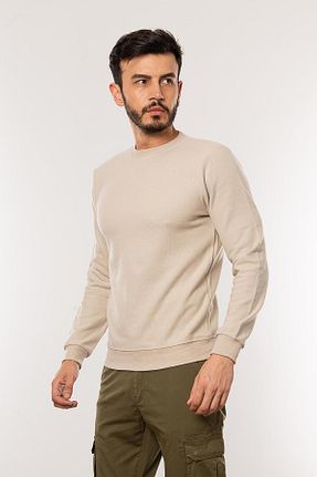 سوئیشرت نباتی مردانه ساده Cazador - کد 850423782