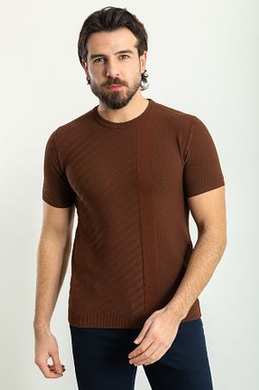 پلیور سبز مردانه اسلیم فیت Mcr - کد 686988782