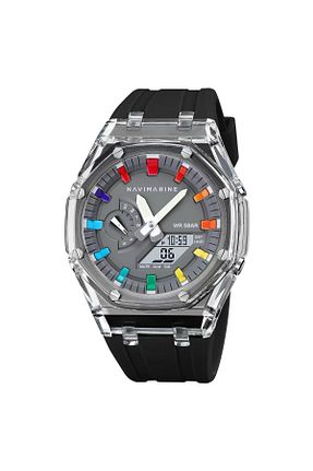 ساعت مچی مشکی مردانه 41-45 میلی متر Navimarine - کد 755945733
