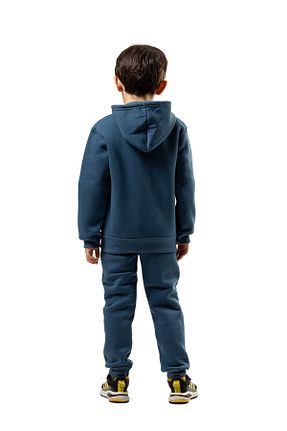 ست بالاتنه و پائین تنه آبی بچه گانه بافتنی mhk burç bebe - کد 871068618