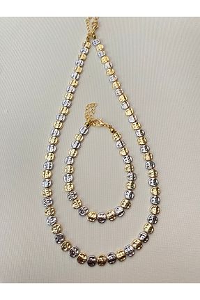 گردنبند جواهر طلائی زنانه فلزی ISTBIRD ACCESSORIES - کد 860398568