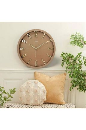 ساعت دیواری بژ 40 * 40 Revello - کد 870414076