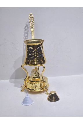 قهوه جوش طلائی مس Cezve - کد 870414391