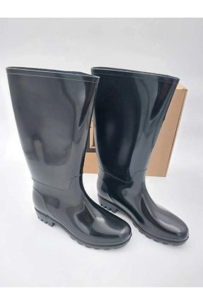 چکمه مشکی زنانه پاشنه کوتاه (1 - 4 سانتی متر) MODVALU - کد 870421536