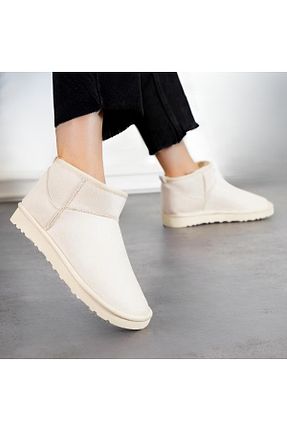 بوت / نیم بوت بژ زنانه جیر FGZY Shoes - کد 865003592