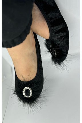 پاپوش مشکی زنانه پارچه ای SiFu STYLE - کد 870462584