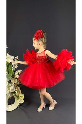 لباس قرمز بچه گانه بافتنی Mnk Baby&Kids - کد 339554828