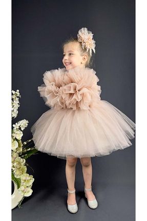 لباس صورتی بچه گانه بافتنی Mnk Baby&Kids - کد 338522511