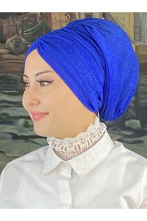روسری سرمه ای شیفون BUTİKAMBAR - کد 870500378