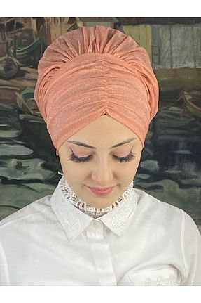 روسری صورتی شیفون BUTİKAMBAR - کد 870779929