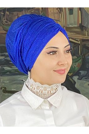 روسری سرمه ای شیفون BUTİKAMBAR - کد 870500378