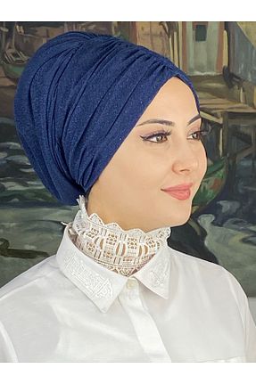 روسری سرمه ای شیفون BUTİKAMBAR - کد 870510306