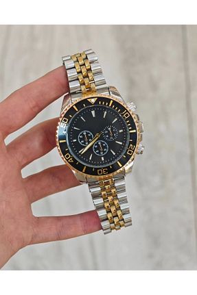 ساعت مچی طلائی مردانه 42 میلی متر ÇENÇEN - کد 737163816