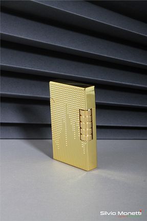 فندک کلاسیک طلائی Silvio Monetti - کد 802273314