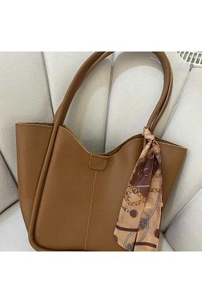 کیف دوشی قهوه ای زنانه چرم مصنوعی BLOOMS BAG - کد 870690952