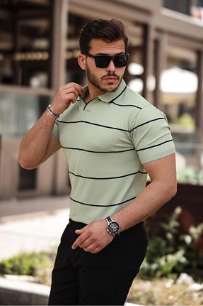 پولوشرت سبز مردانه رگولار Miron - کد 831208066