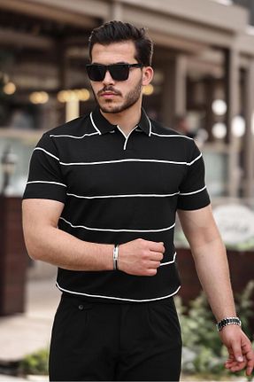 پولوشرت مشکی مردانه رگولار Miron - کد 831154952
