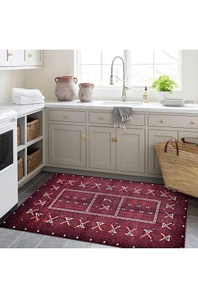فرش رنگی قابل شستشو Rugs Modern Halı - کد 870584158