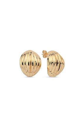 گوشواره جواهر سفید زیرکن Merano Design - کد 870624846