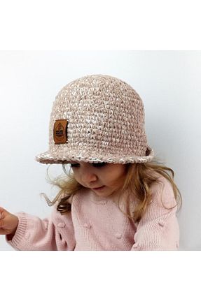 کلاه بژ بچه گانه woodycord - کد 652368533