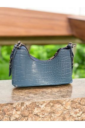 کیف دوشی آبی زنانه چرم مصنوعی CLOUD BAG - کد 870689276