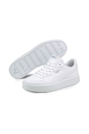 کفش اسنیکر سفید زنانه بند دار Puma - کد 76180247