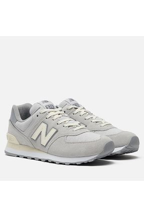 کفش اسنیکر طوسی زنانه بند دار New Balance - کد 870707616