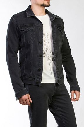 کاپشن آبی مردانه جین Vigoss Jeans - کد 73879258
