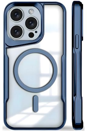 کاور و قاب سرمه ای iPhone 15 Pro Fibaks - کد 858717600