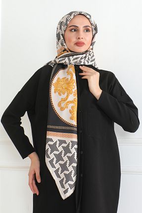 روسری طلائی İpek Tivil ESSAHRA - کد 870742201