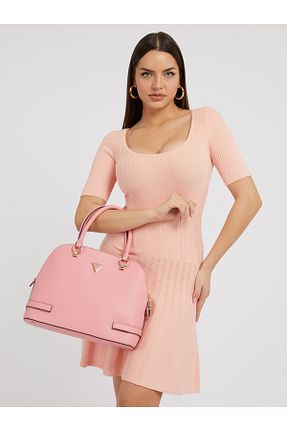 کیف دستی صورتی زنانه Guess - کد 771477859