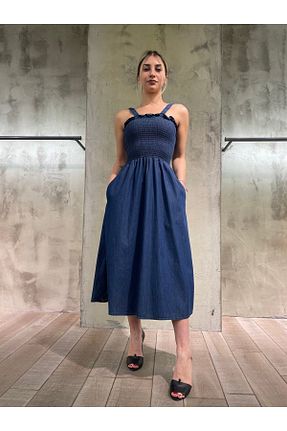 لباس آبی زنانه بافتنی Vigoss Jeans - کد 469863338