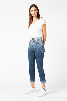 شلوار سرمه ای زنانه بافتنی Vigoss Jeans - کد 126961557