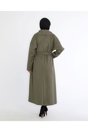 پالتو خاکی زنانه رگولار KADEEM - کد 870823147