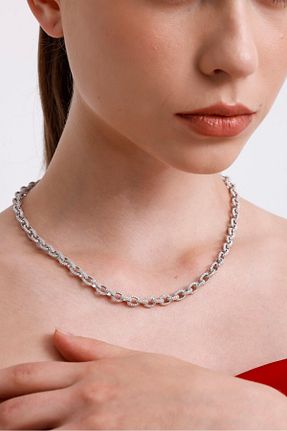 گردنبند نقره زنانه 925 عیار Entrendi Cansus - کد 870851211