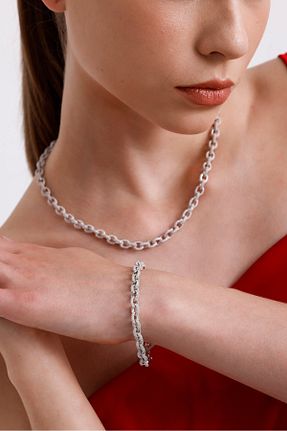 دستبند نقره زنانه 925 عیار Entrendi Cansus - کد 870851310