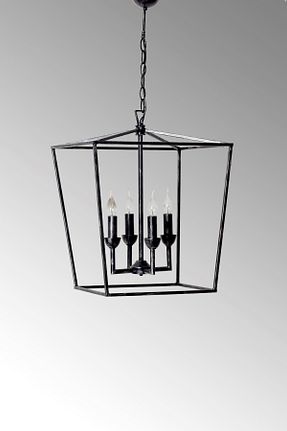 لوستر مشکی فلزی Luzarana - کد 43895049