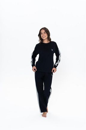 ست گرمکن سرمه ای زنانه رگولار U.S. Polo Assn. - کد 870870851