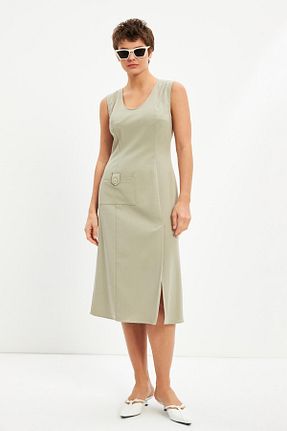 لباس سبز زنانه بافتنی STELLA PULVIS - کد 870875489