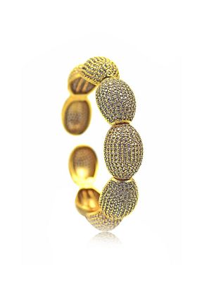 دستبند جواهر سفید زنانه زیرکن Ma Atölye - کد 445569403