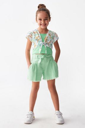 بلوز نباتی بچه گانه ساده Nk Kids - کد 814760808