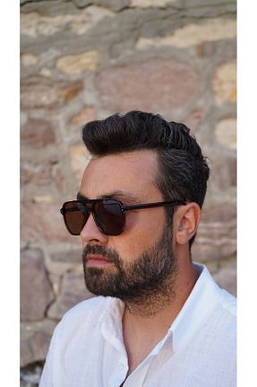 عینک آفتابی زرشکی مردانه UV400 shop - کد 870915259