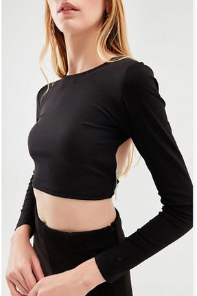 بادی مشکی زنانه یقه دوچرخه Butik - کد 870919664