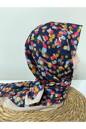 روسری بژ پنبه ای Şehr i sultan - کد 870927158