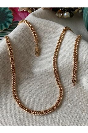 گردنبند استیل ( فولاد ) طلائی زنانه استیل (فولاد) petit bijou - کد 870936015